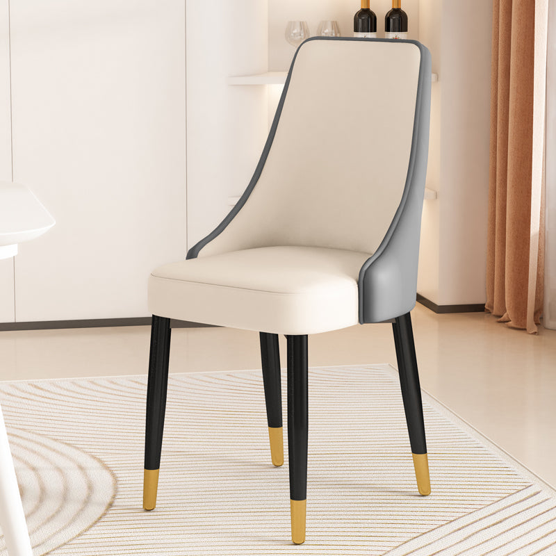 Comfortable light luxury dining chair