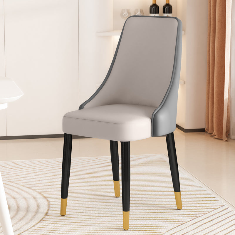Comfortable light luxury dining chair