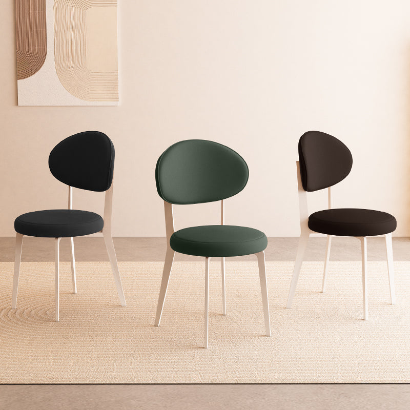 French Cream Style White Dining Chair
