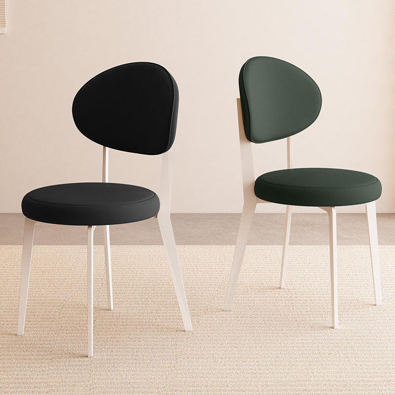 French Cream Style White Dining Chair