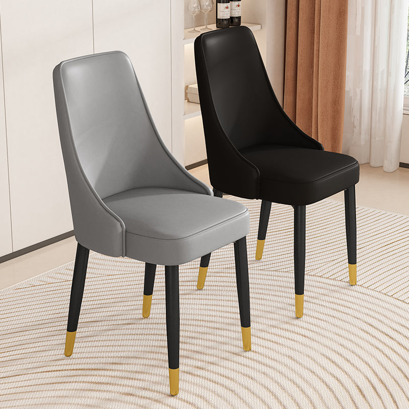 Comfortable light luxury dining chair