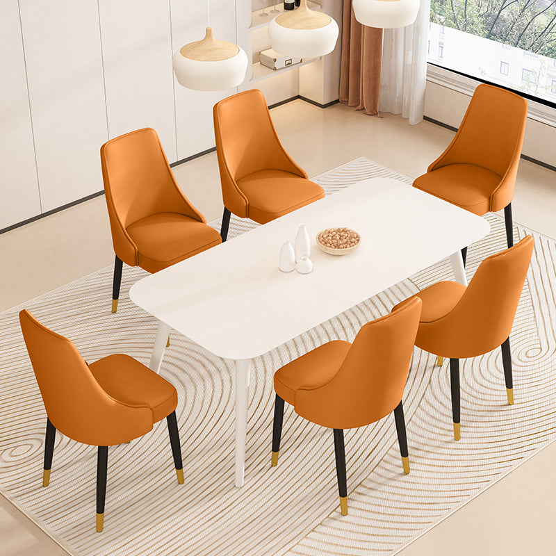 Comfortable light luxury dining chair