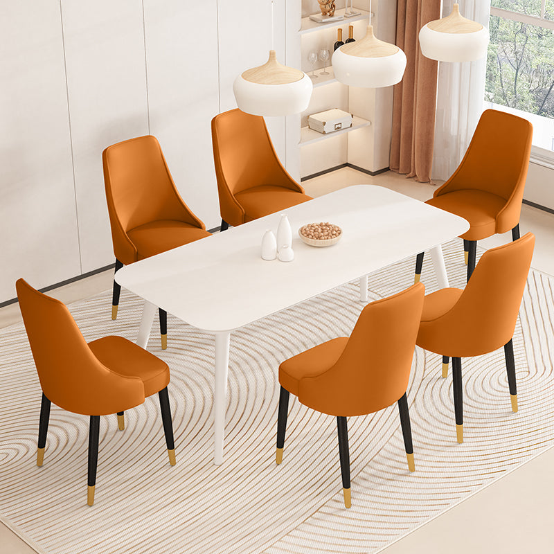 Comfortable light luxury dining chair
